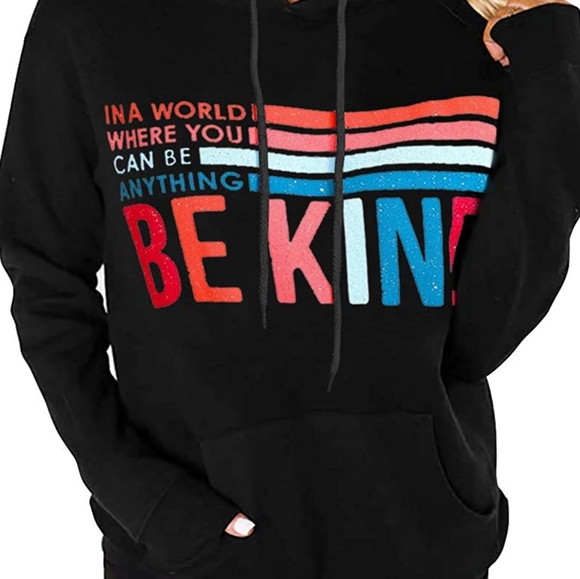 Womens Lightweight Long Sleeve Hoodie Sweatshirt - Picture 5 of 5